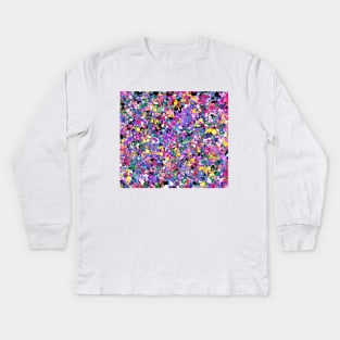 Paint splatter Kids Long Sleeve T-Shirt